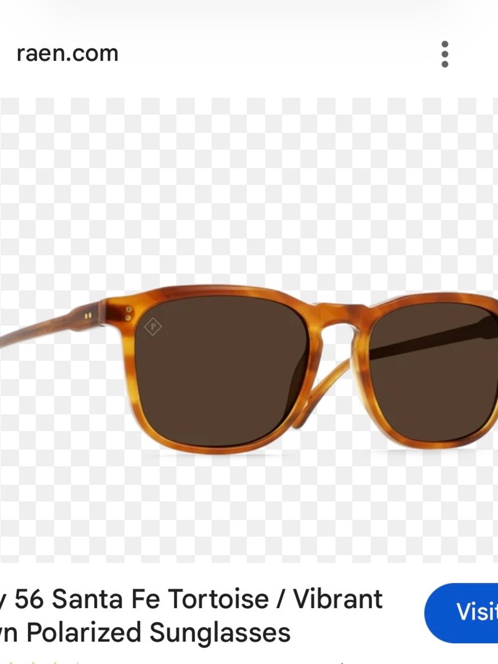 RAEN Santa Fe Sunglasses in Vibrant Tortoise Brown
